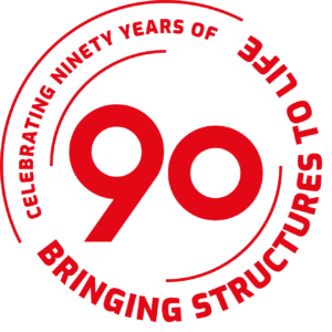 90 Years Logo Altrad RMD Kwikform